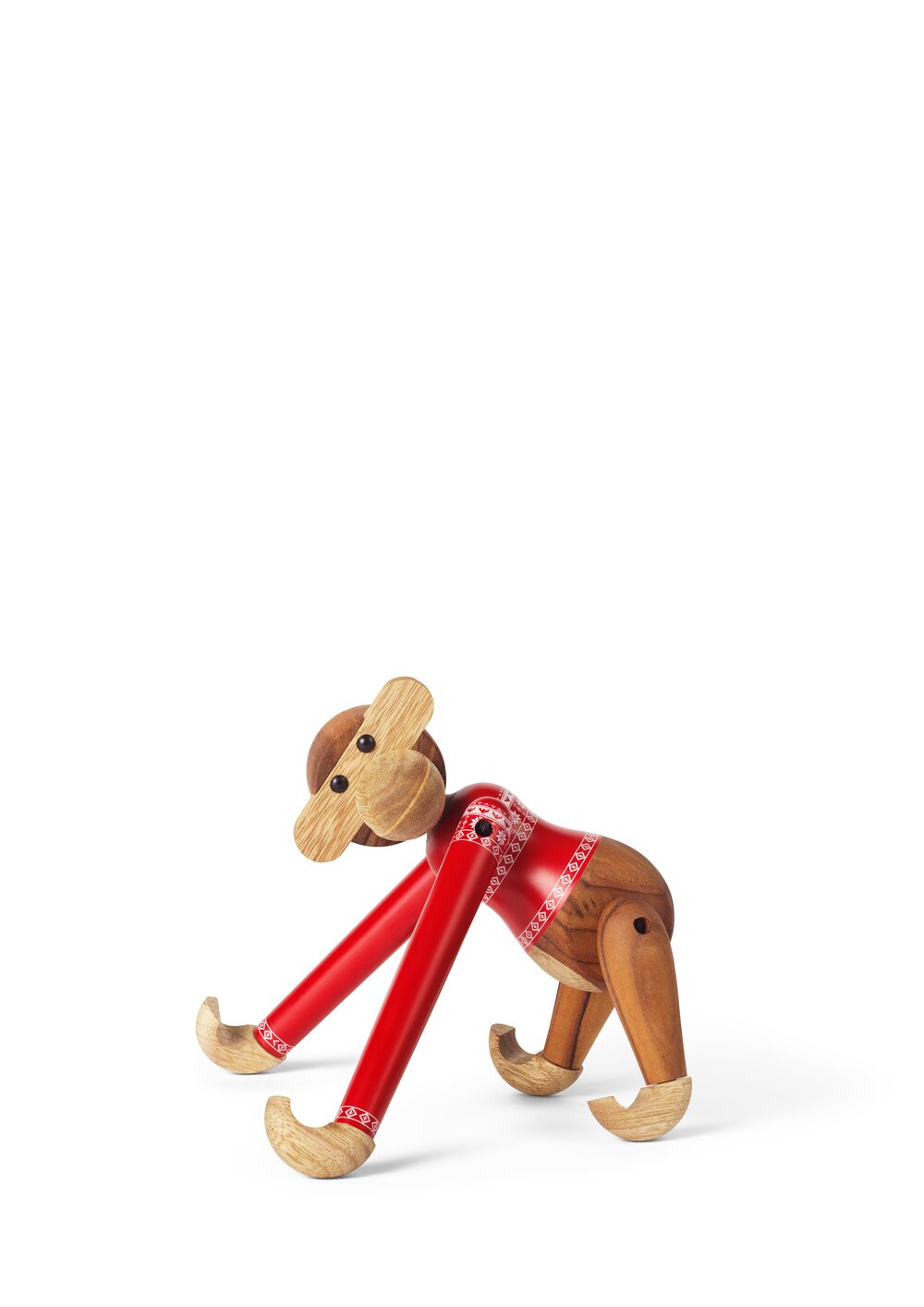 Abe, lille julesweater 2024 - rød