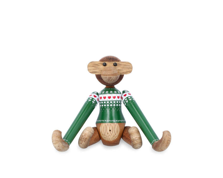 Abe, mini julesweater 2025 - grøn