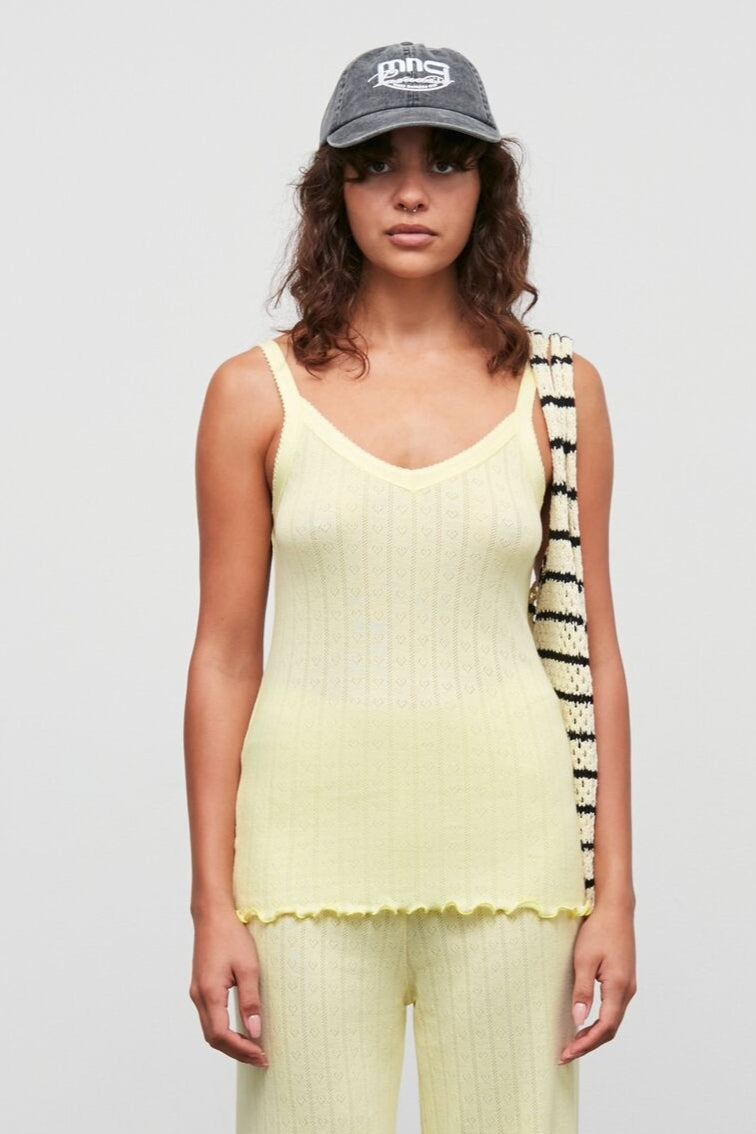 Pointella Trille Top - Tender Yellow