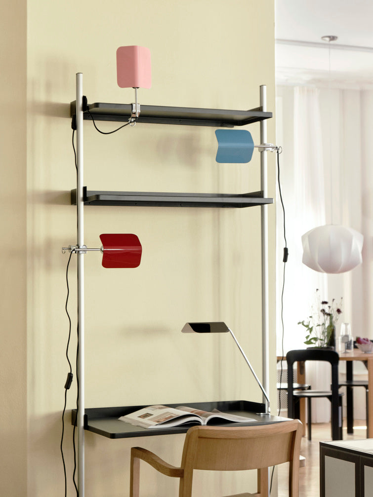 Apex Clip Lampe - Maroon red