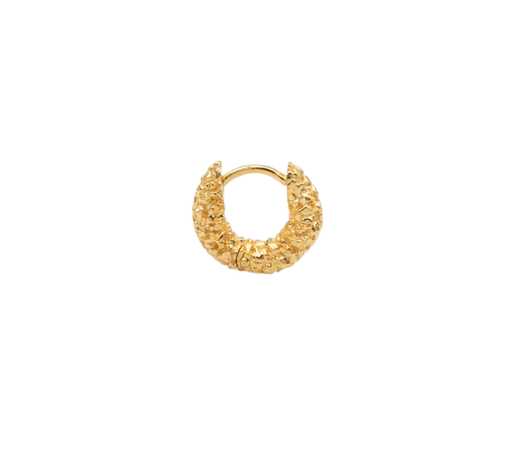 Zoe hoops - forgyldt