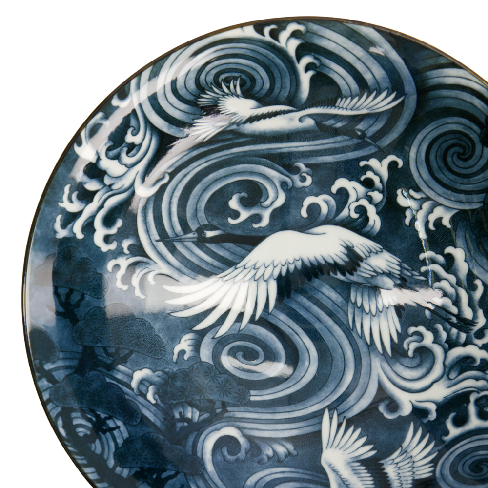Japonism Menbachi skål, 1600 ml - Crane