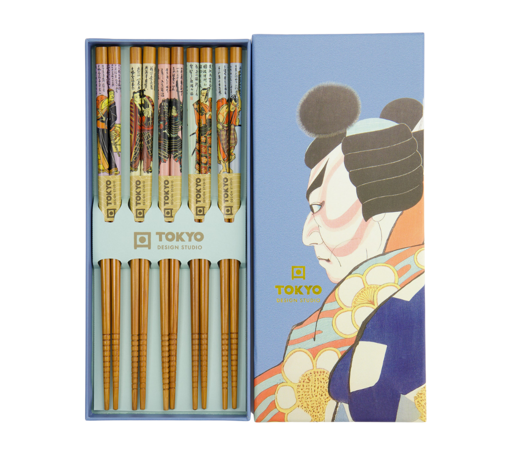 Spisepinde gavesæt, Sumo - 5 par