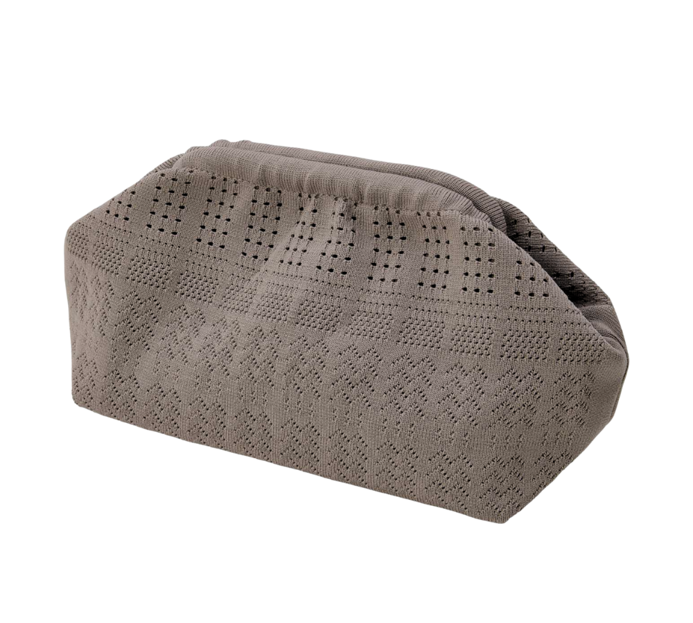 Rosalia clutch - Taupe Lace