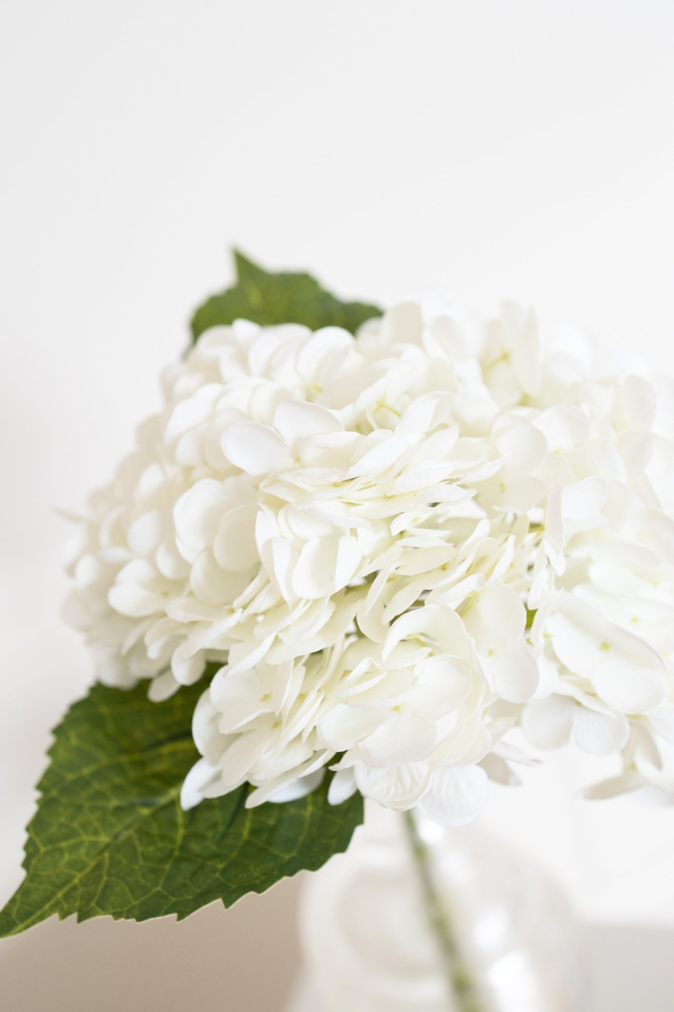 Kunstig Hortensia - hvid
