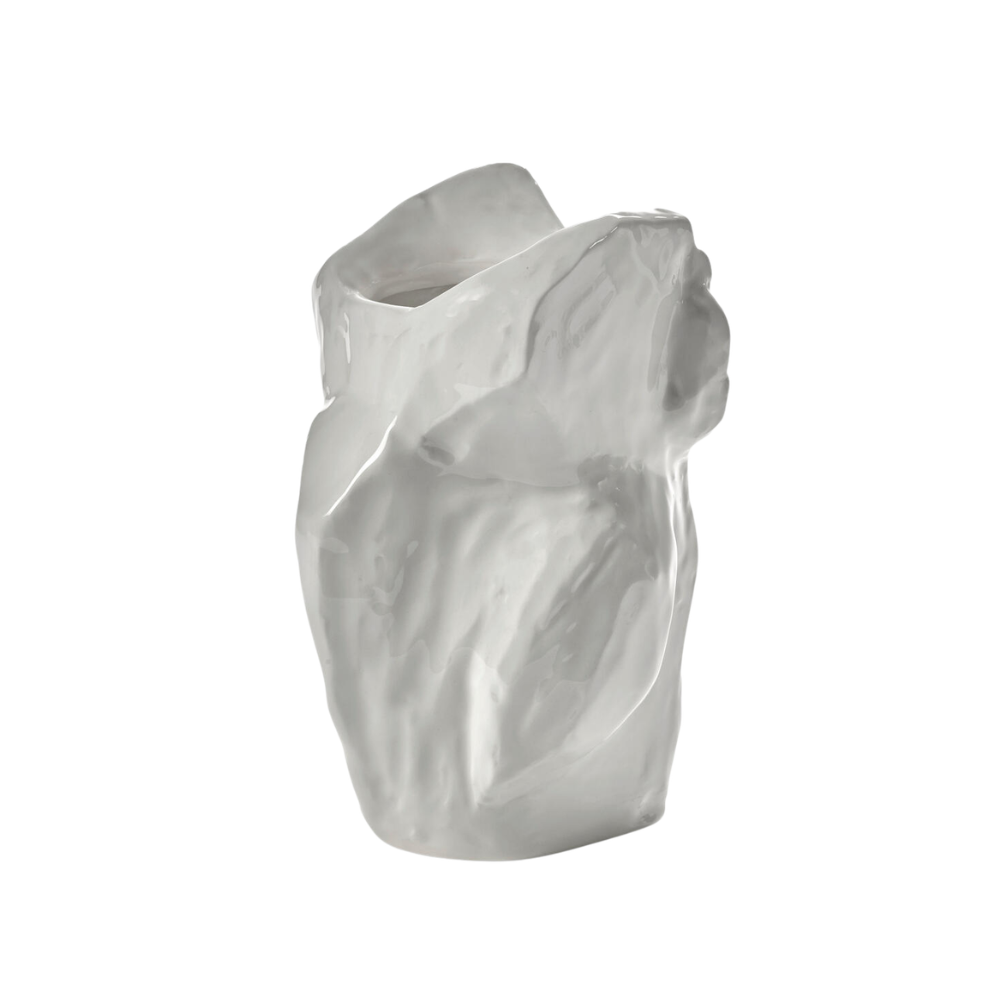 x Marni ugle vase, S - White after midnight