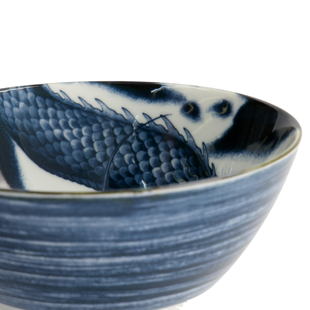 Japonism Tendon skål, 1000 ml - Dragon