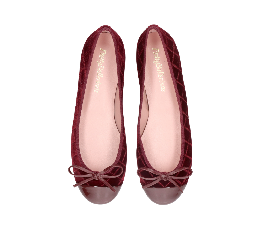 Shade Burdeos Palais ballerinasko - Burgundy Mix