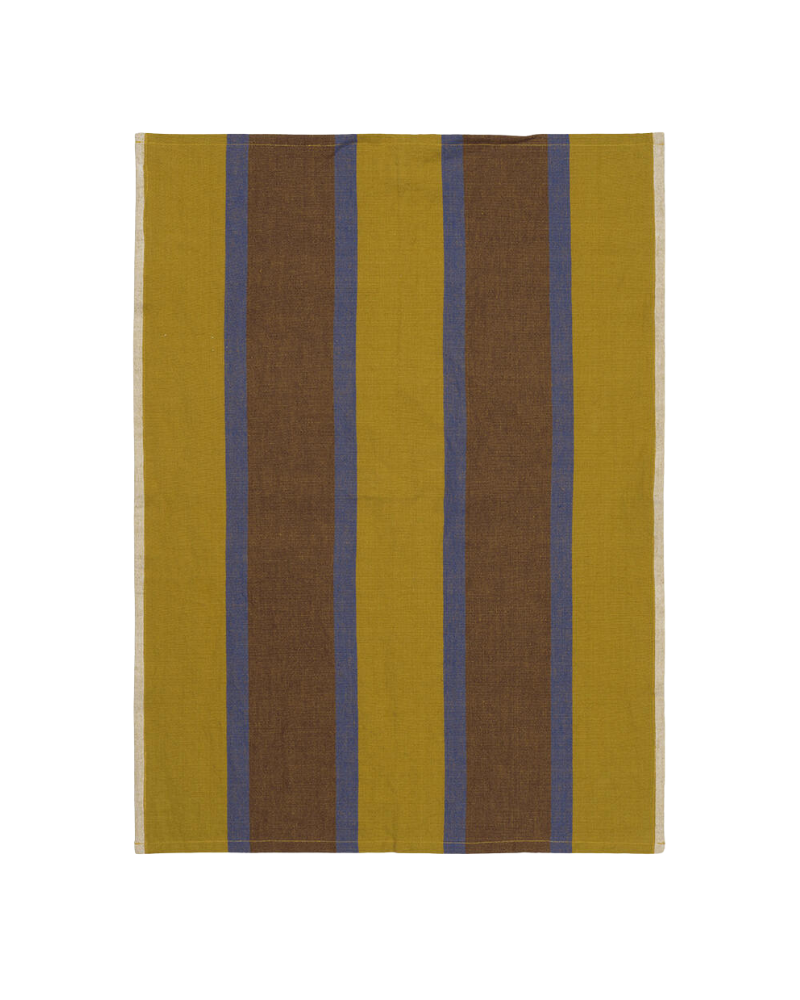 Hale viskestykke - Lime/Bright Blue/Choco