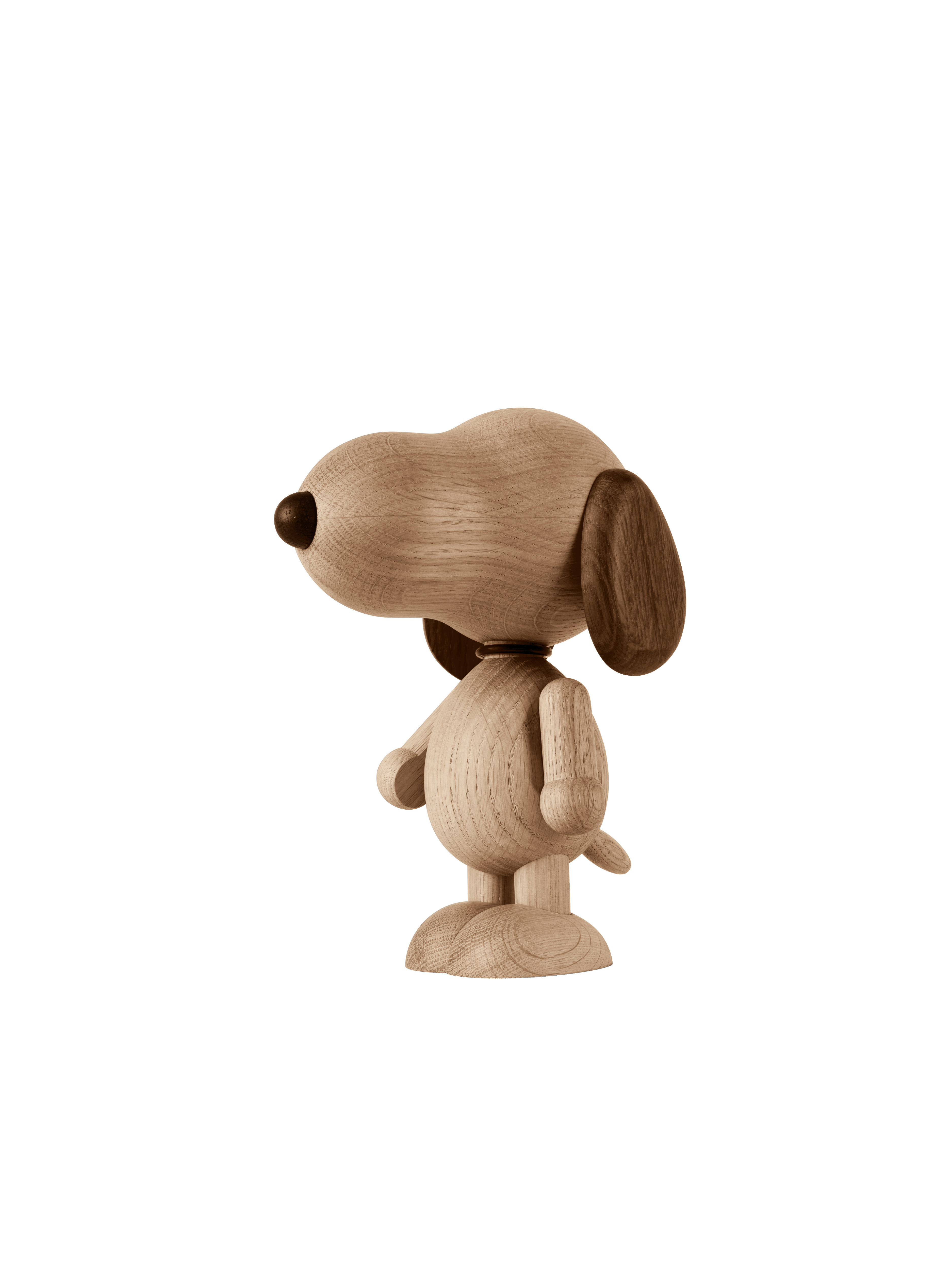 Peanut x Snoopy Smoked Oak træfigur - mini