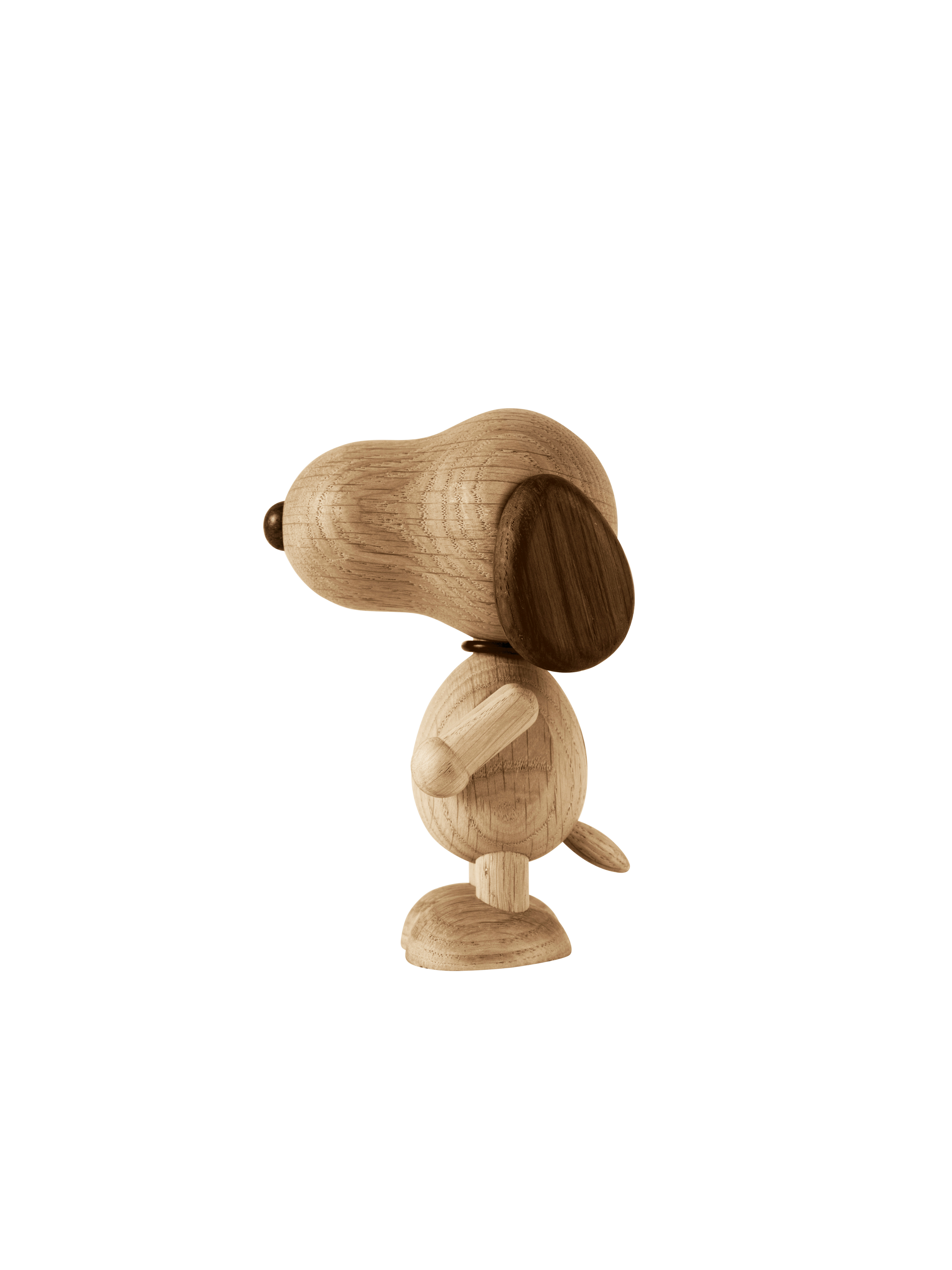 Peanut x Snoopy Smoked Oak træfigur - mini