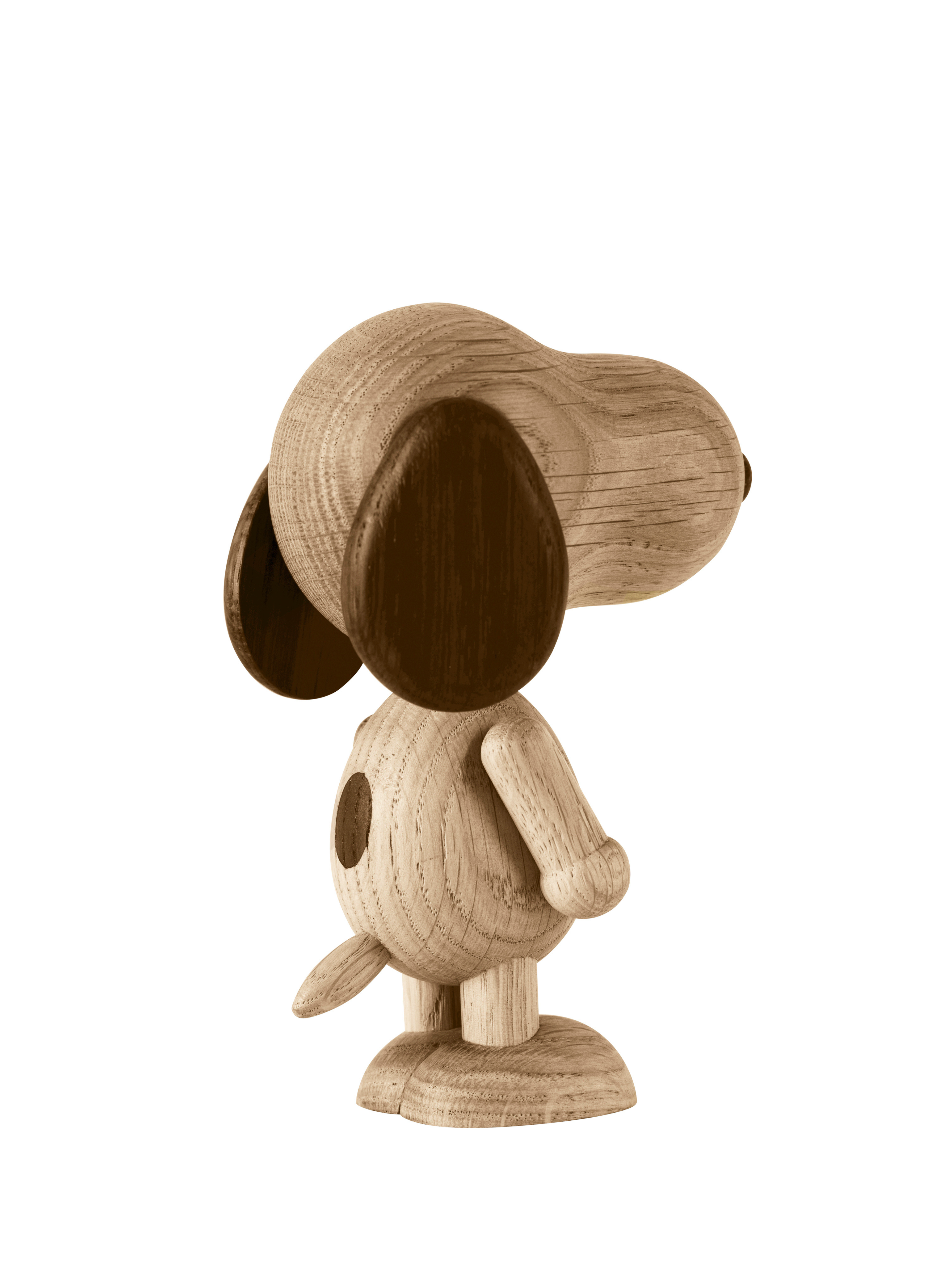 Peanut x Snoopy Smoked Oak træfigur - large