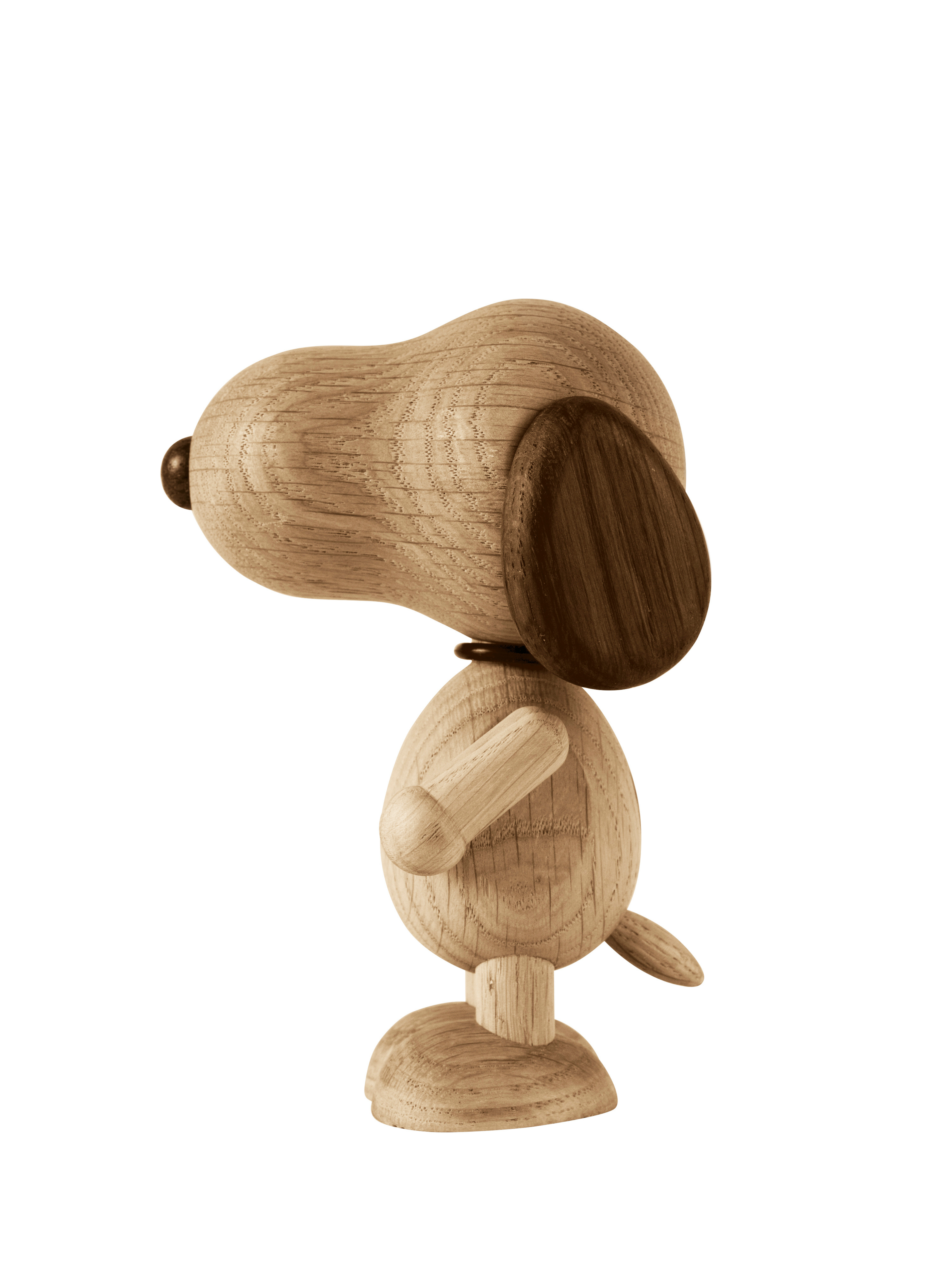 Peanut x Snoopy Smoked Oak træfigur - large