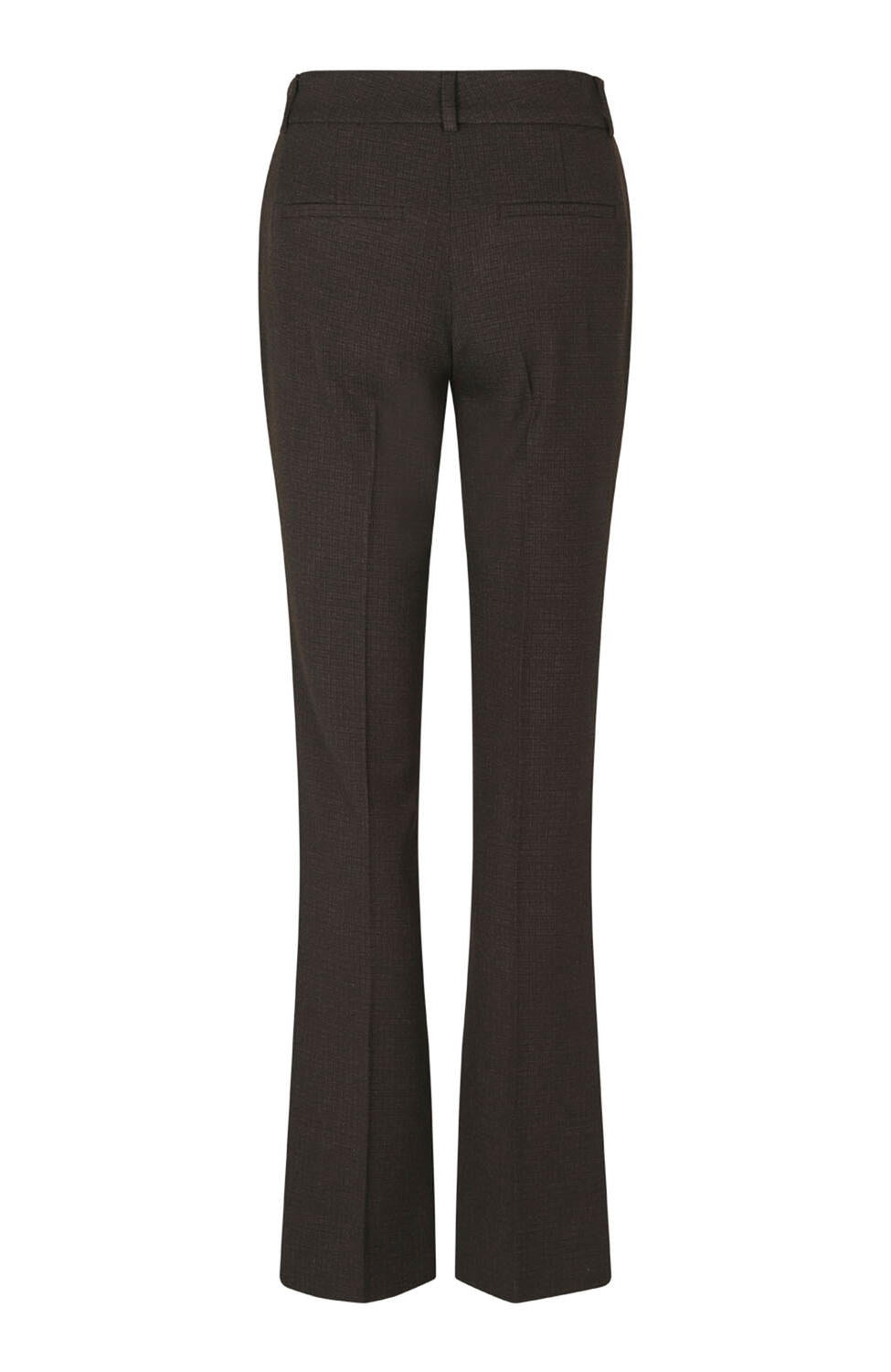 ClaraFV bukser, Long - Mocca Check