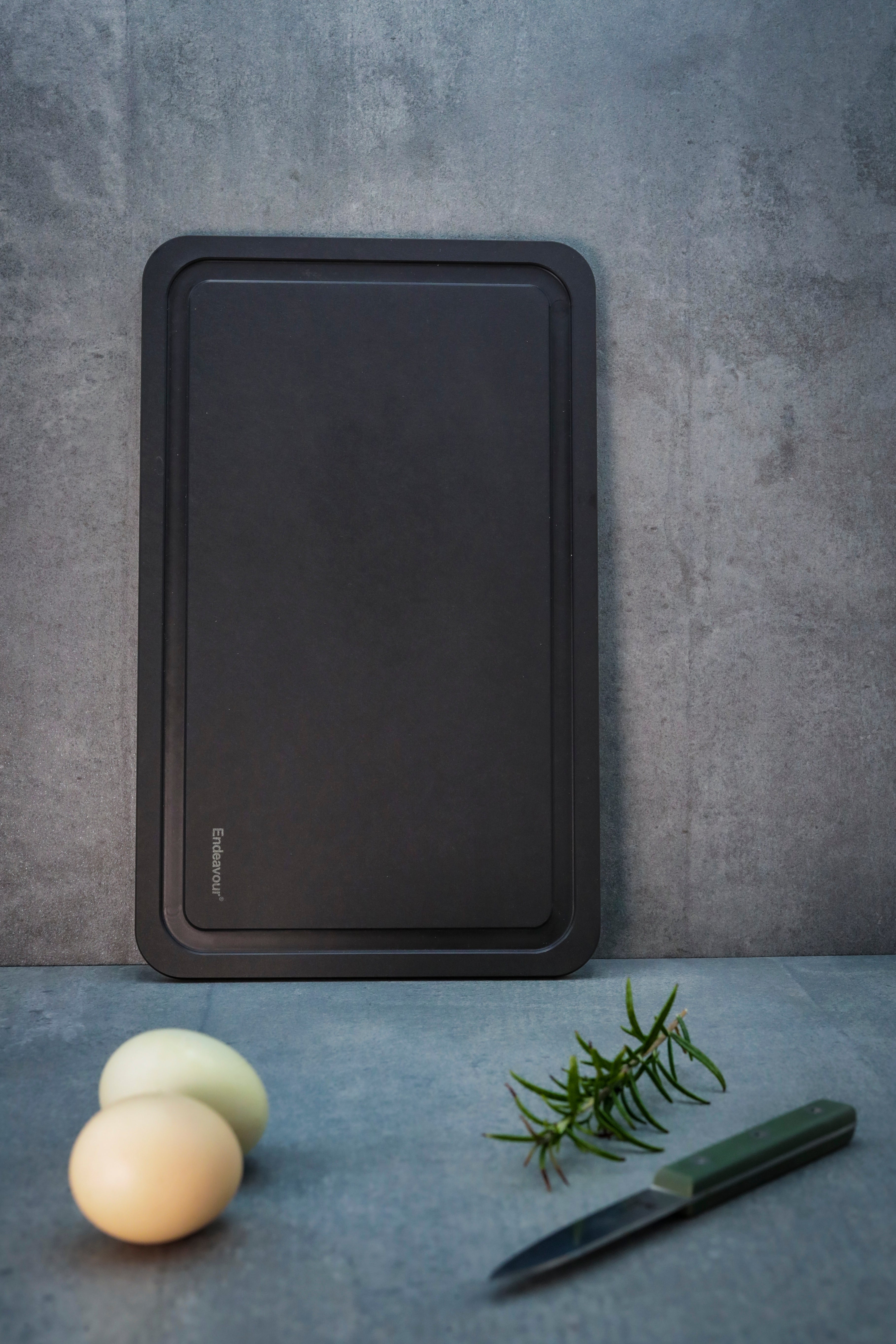 Medium Groove skærebræt - 34x21 cm.