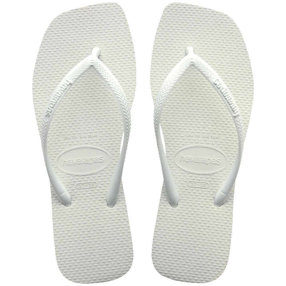 Slim Square klipklapper - hvid