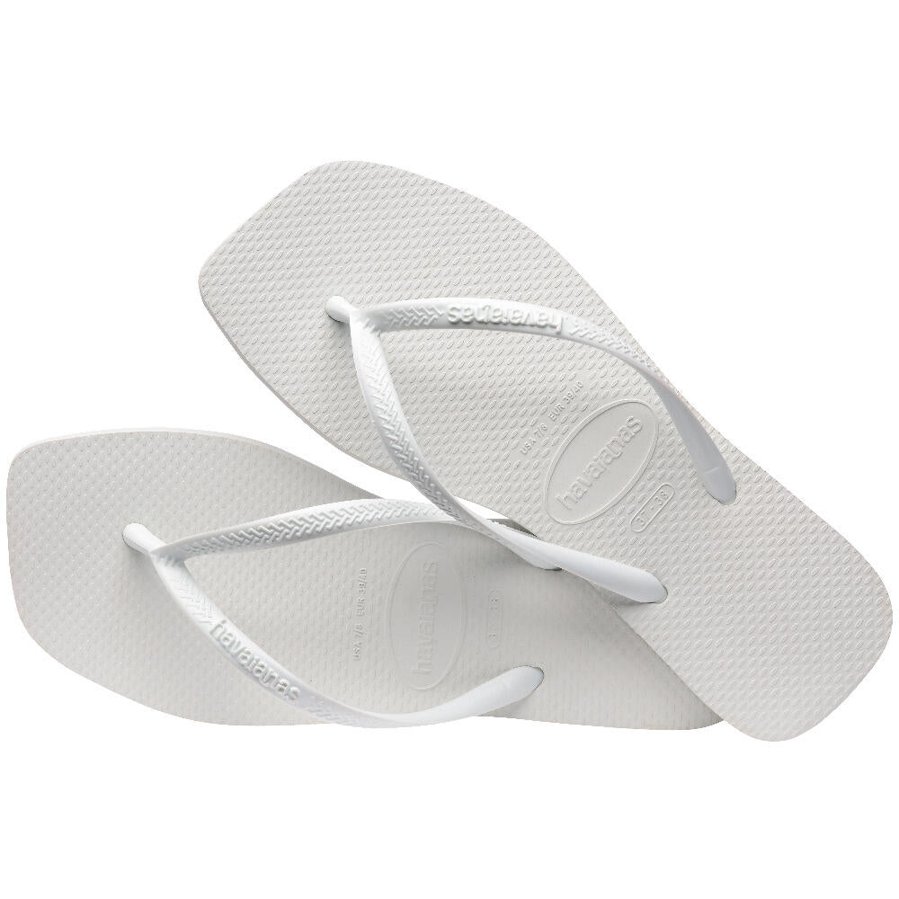 Slim Square klipklapper - hvid