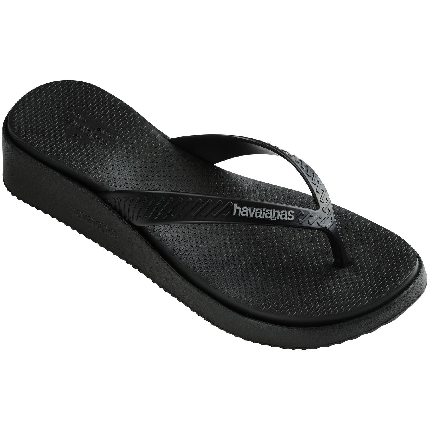 High Platform ll kliklapper - 0090 Black