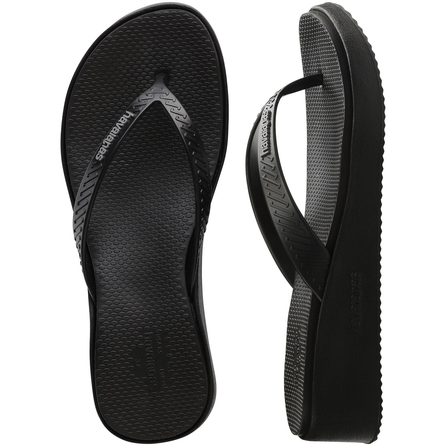High Platform ll kliklapper - 0090 Black