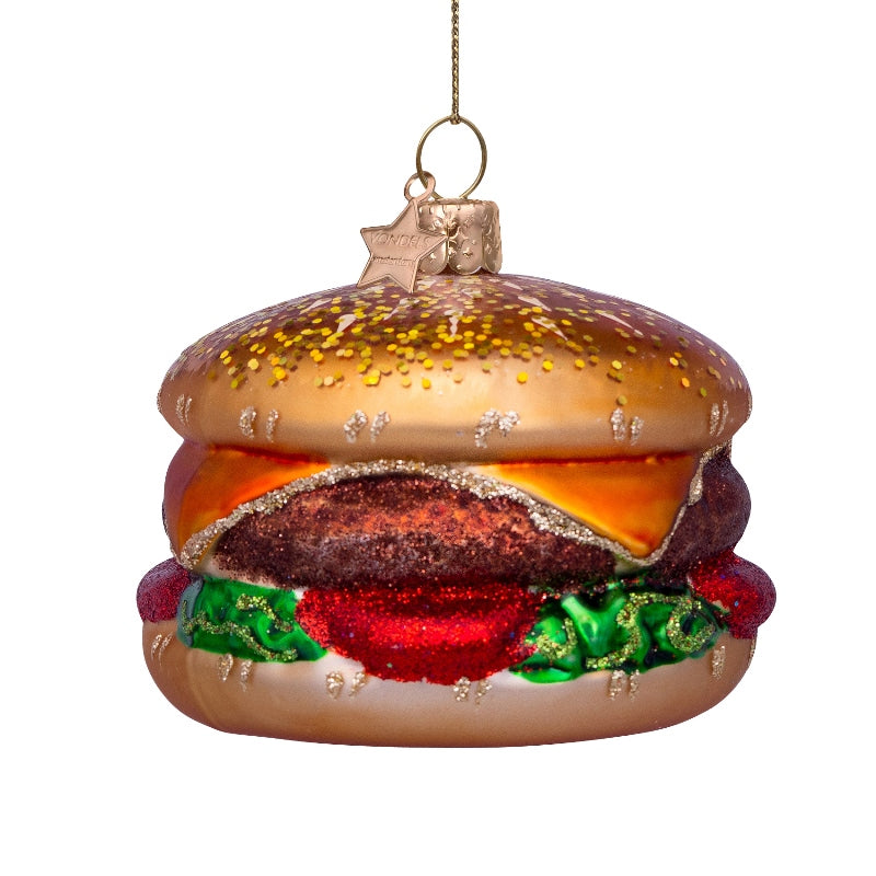 Hamburger juleophæng - H6 cm.