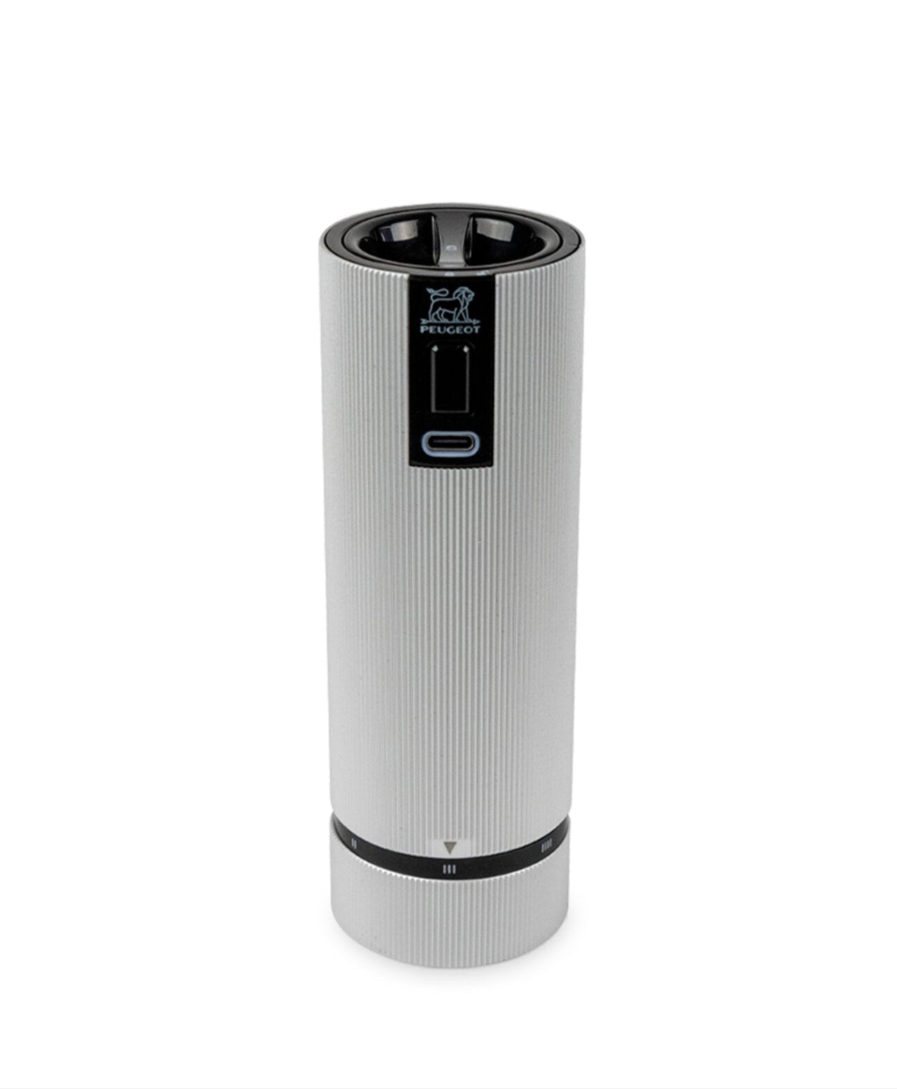 Line US elektrisk saltkværn, aluminium - 15 cm.