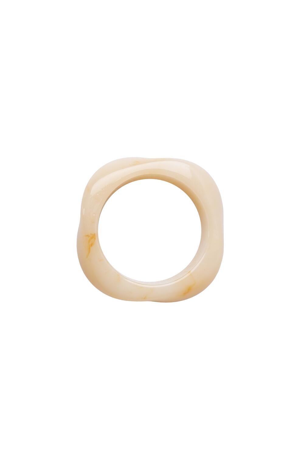 Dora bangle armbånd - Ivory