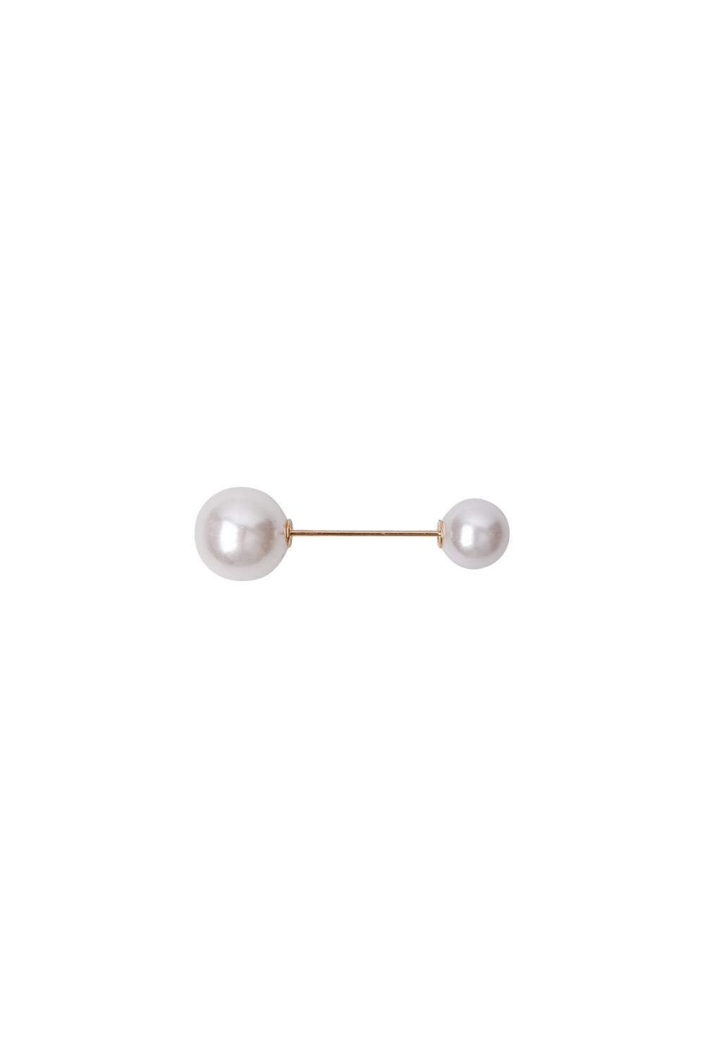 Rebel broche, kort - Pearl
