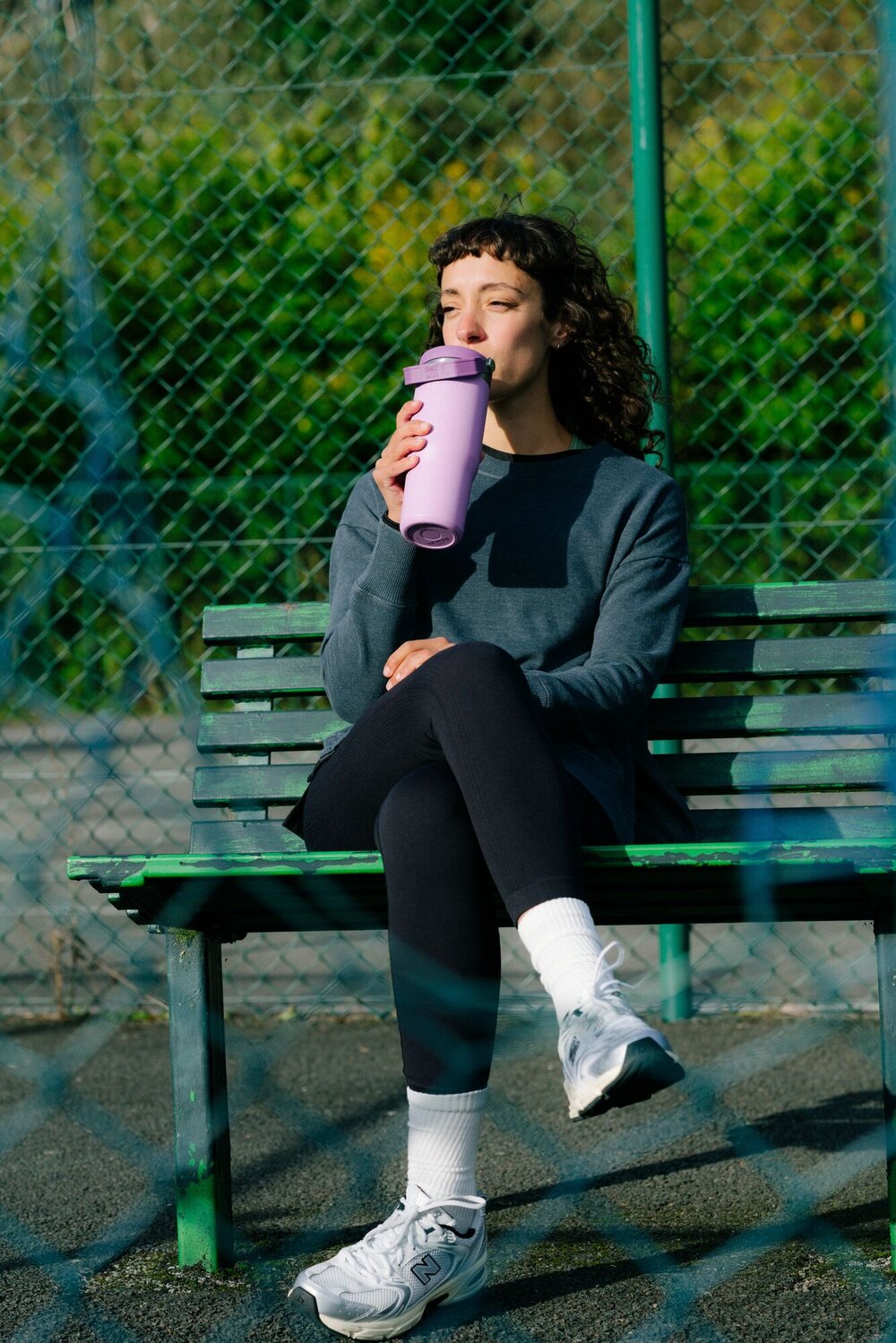 The IceFlow™ Flip Straw termokop, Lilac - 0,89 L