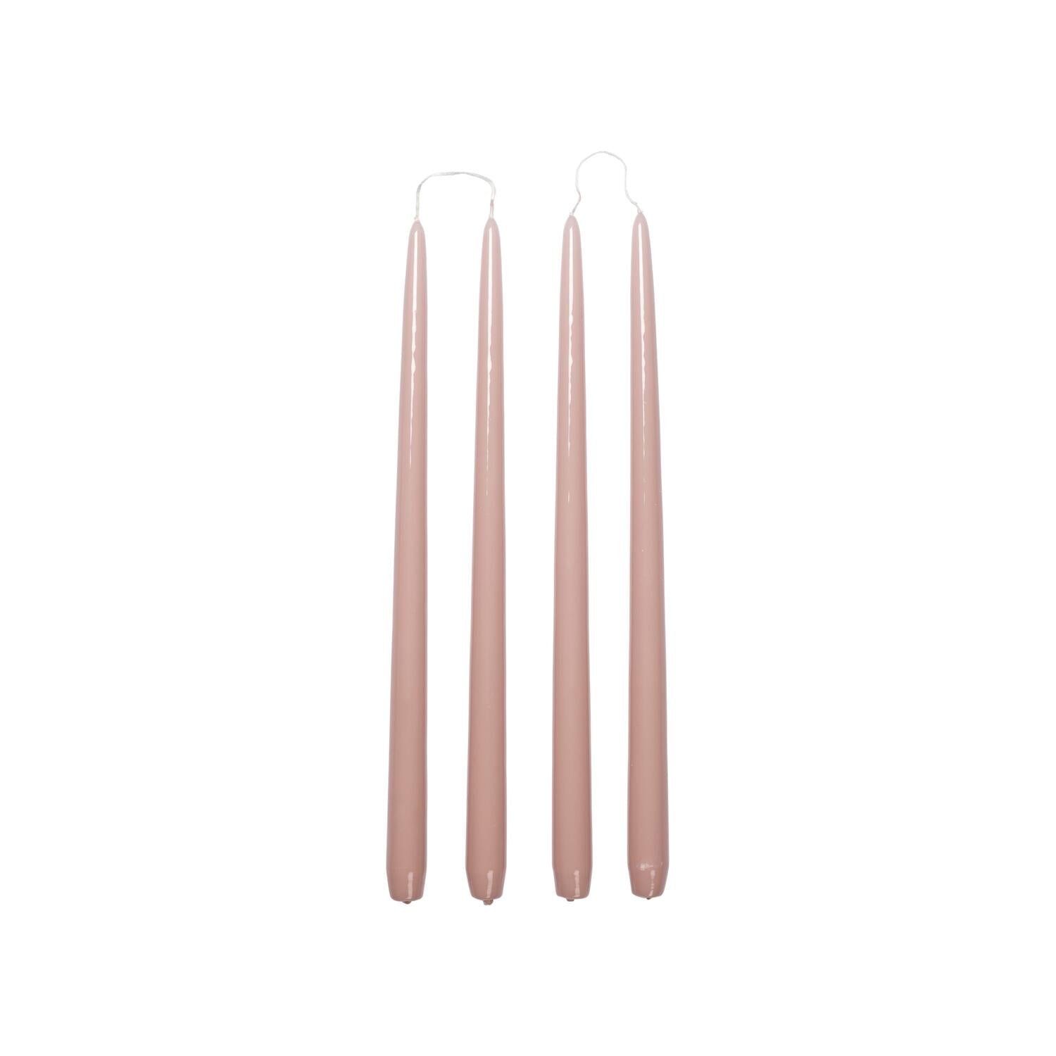 Smooth Glossy Kronelys - Mauve Pink