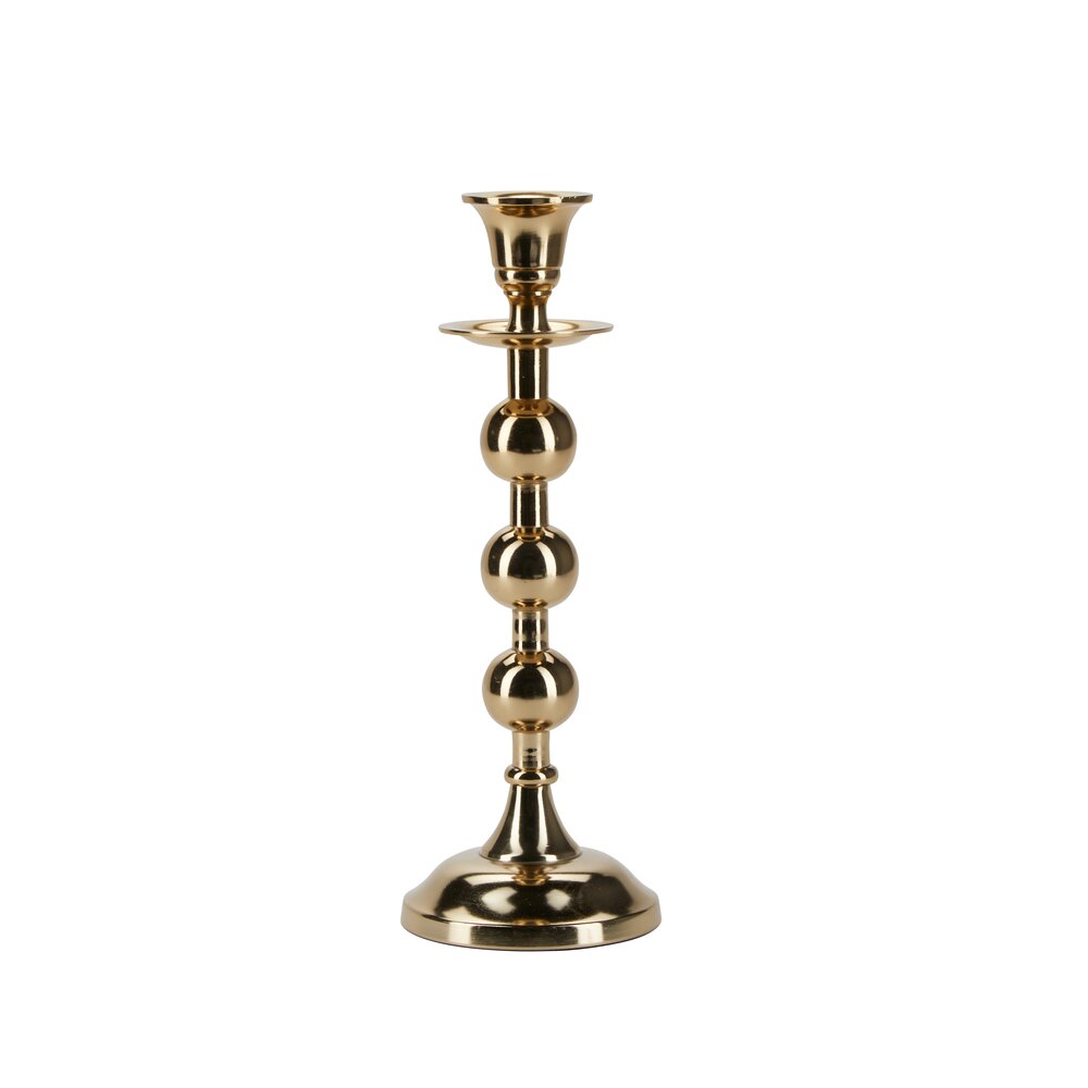 Lysestage, Brass - H26 cm.
