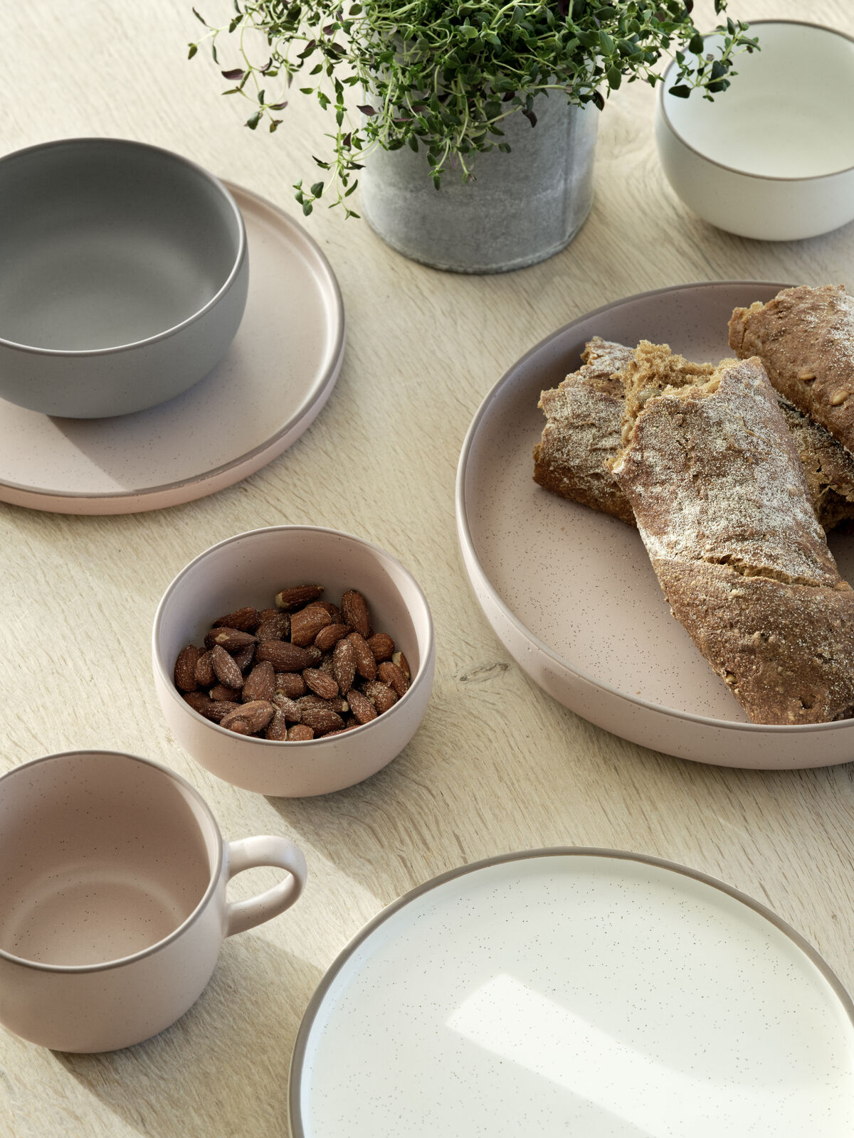 Frokosttallerken, Caramel - Ø21,5 cm.