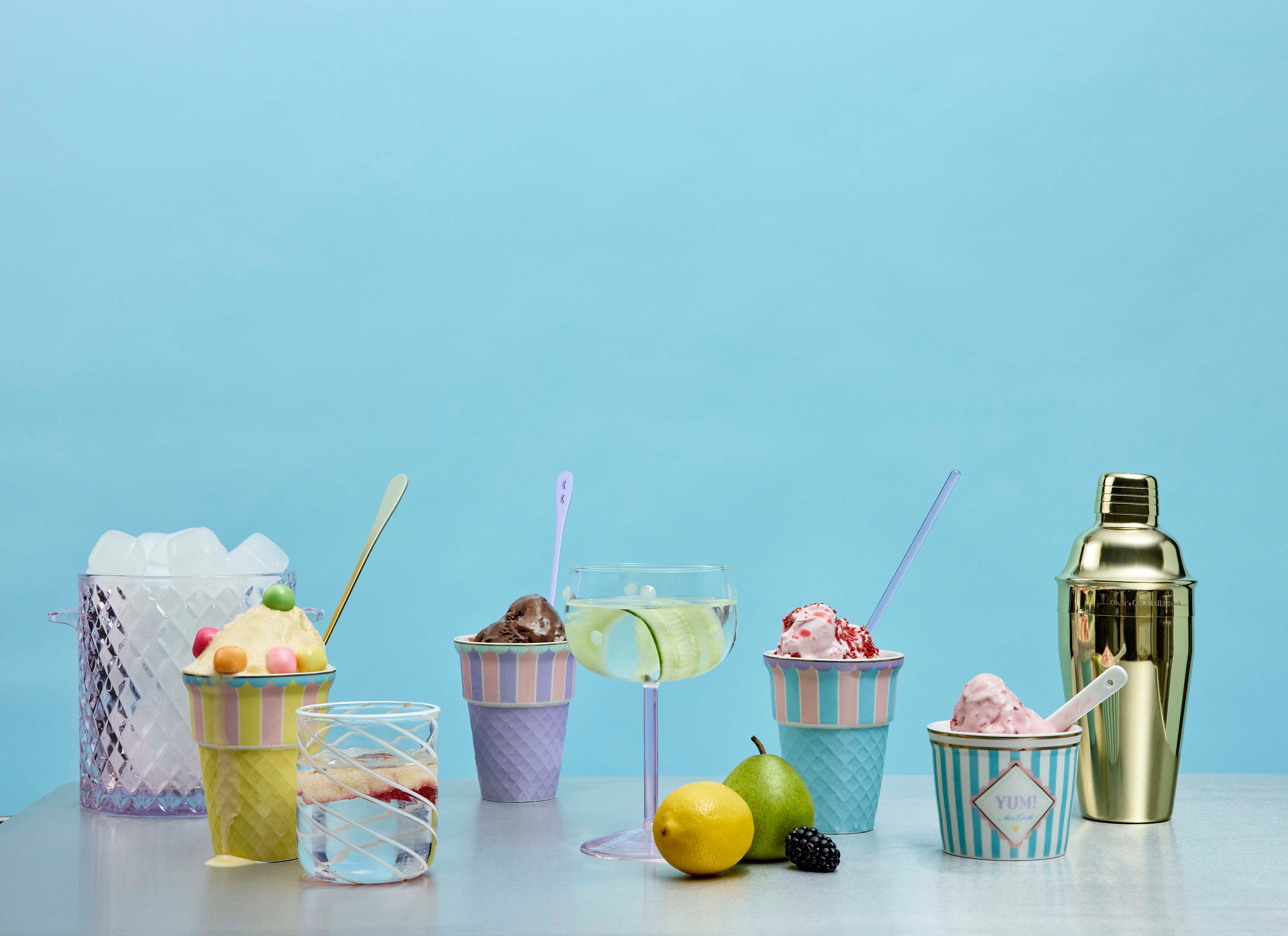 Ice cream cups - 4 stk.