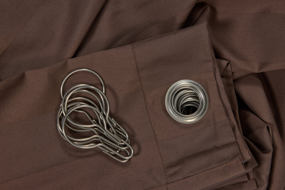 Badeforhæng, Taupe - 150x200 cm.