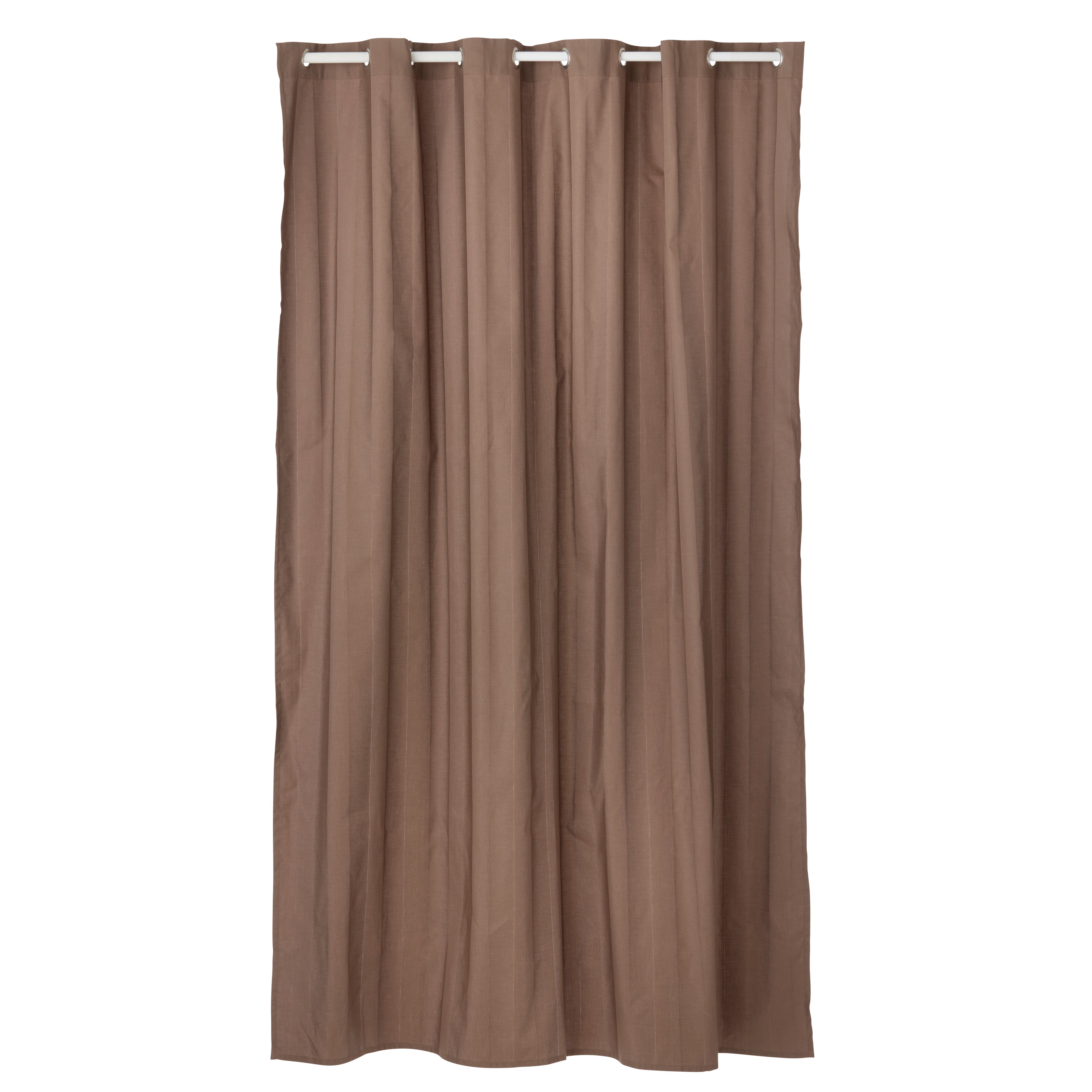 Badeforhæng, Taupe - 150x200 cm.