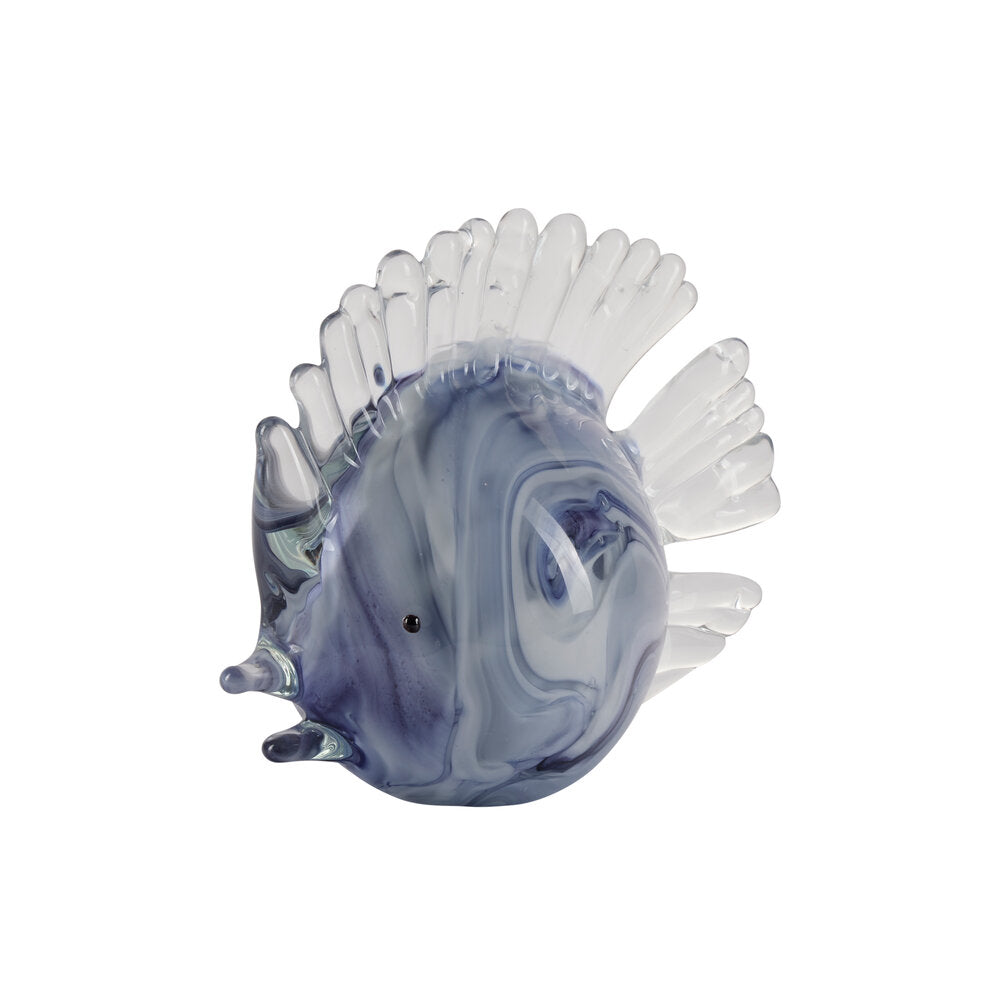 Klump fisk, blå - H13 cm