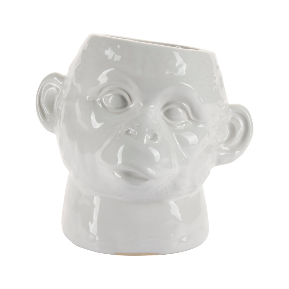 Abe urtepotteskjuler, hvid - D20 cm