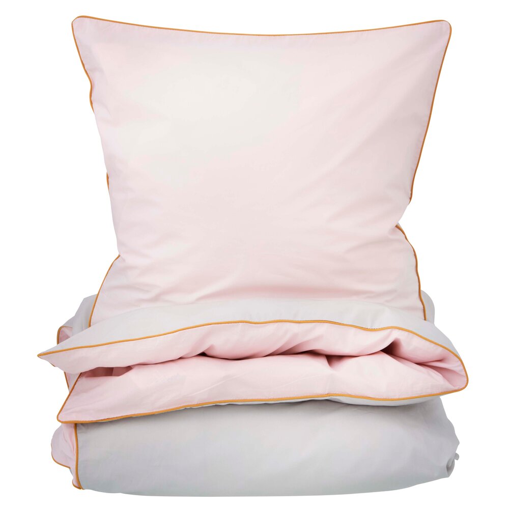 Color Combo sengesæt - grå/pink