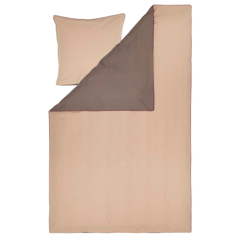 Color Combo sengesæt - brun/iron