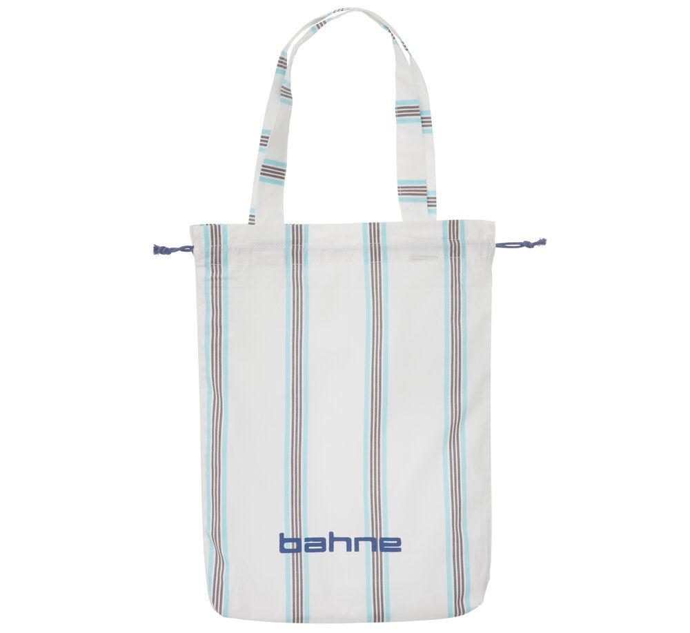 Pin Stripe Double sengesæt - blå/grå