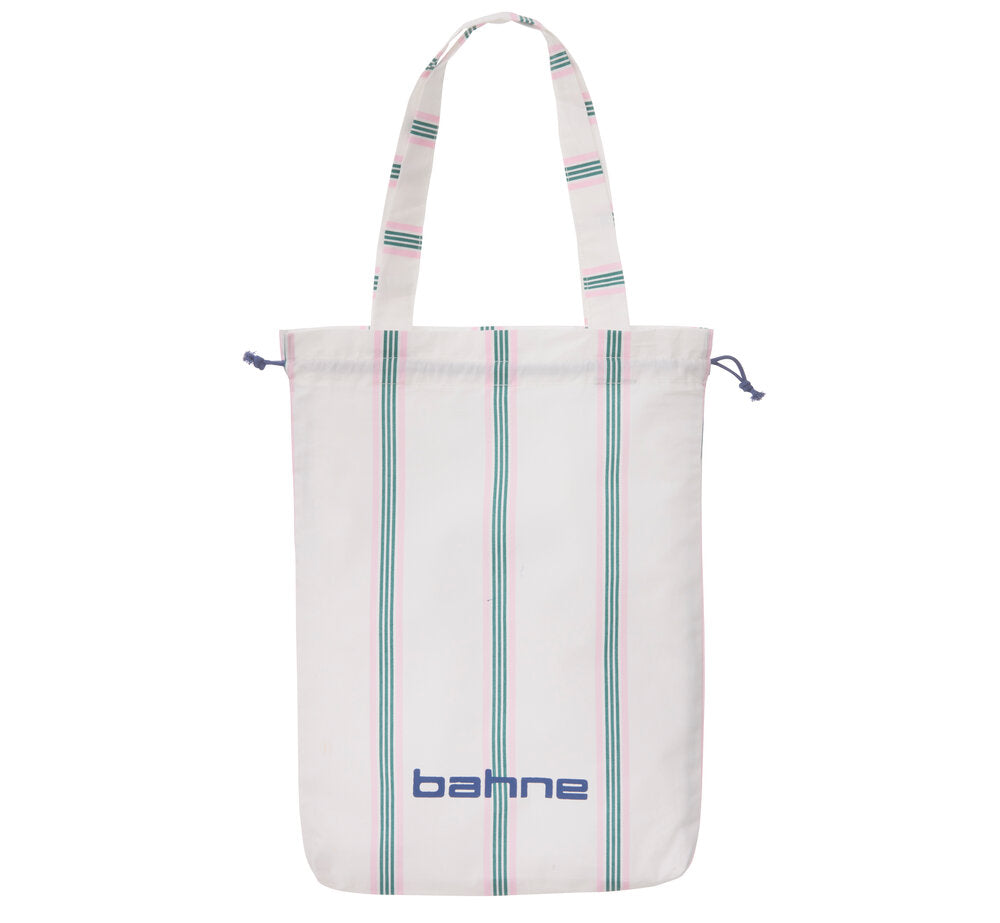 Pin Stripe Double sengesæt - rosa/grøn