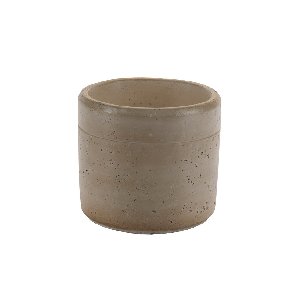 Urtepotteskjuler stor, beige - D16,5cm