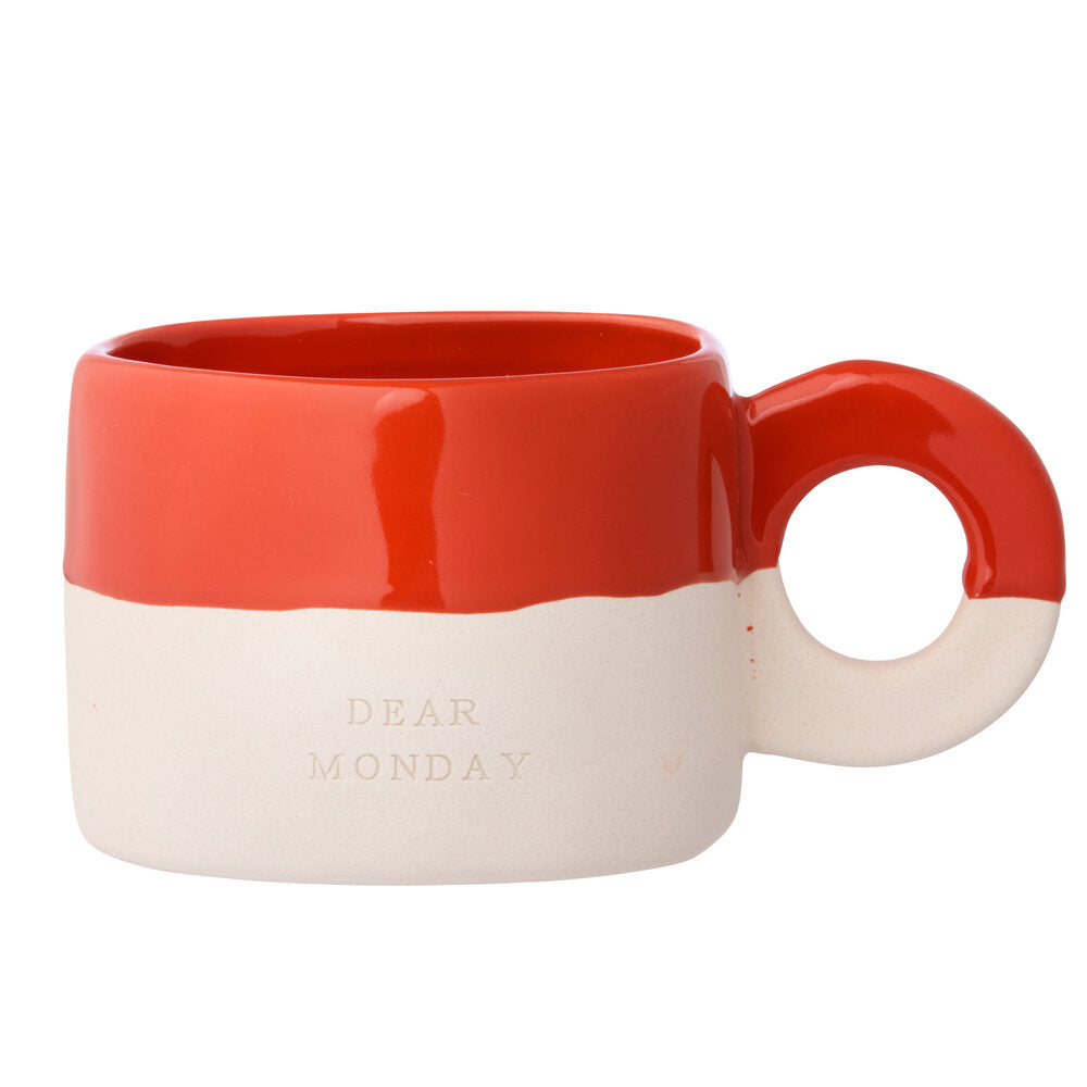 Dear Monday krus, rød - 300ml