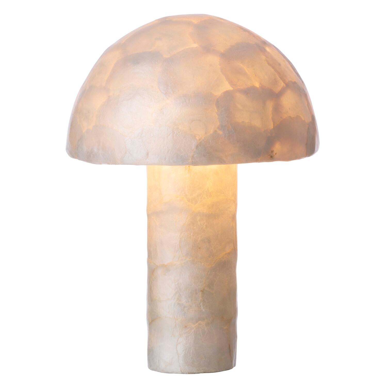 Lampe, perlemor - H40 cm