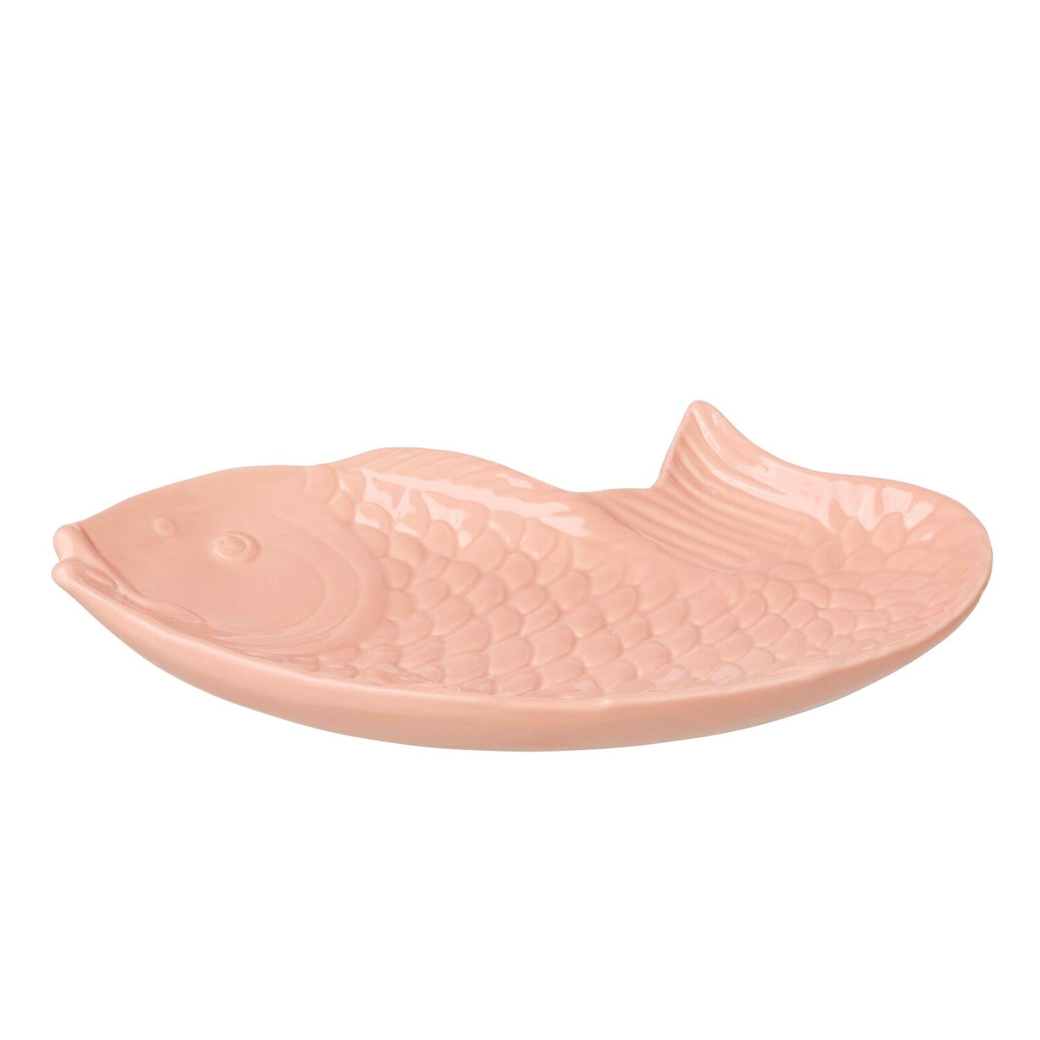Fiskefad, peach  - 12,5 x 22 cm