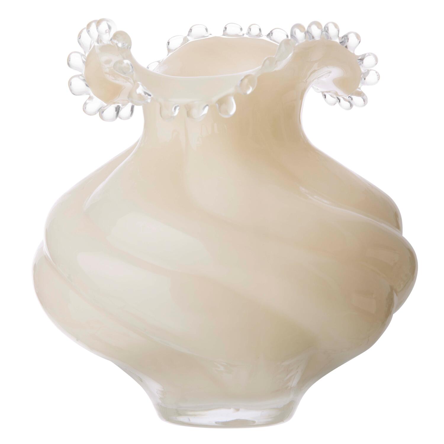 Vase, beige - H25 cm