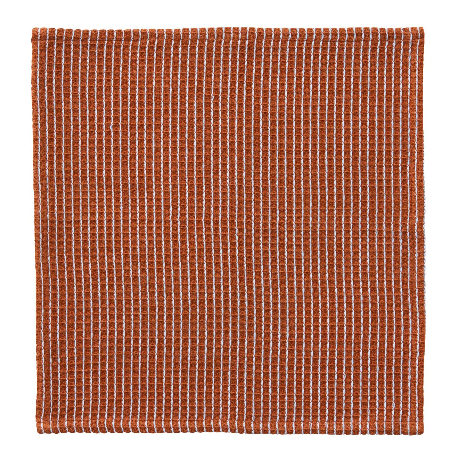 Karklud check, amber - 30x30 cm.