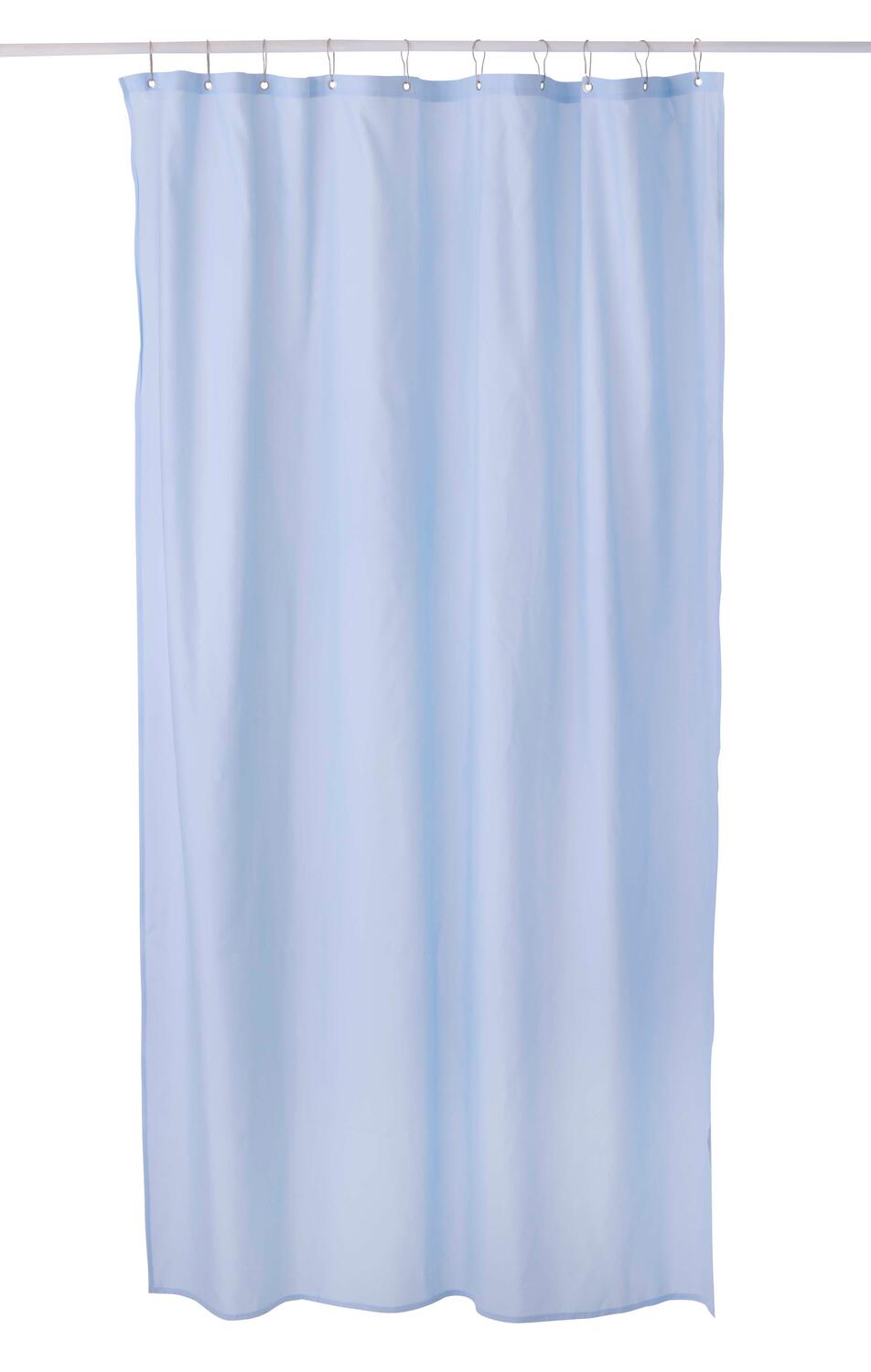 Flow badeforhæng, blå - 150x200 cm.