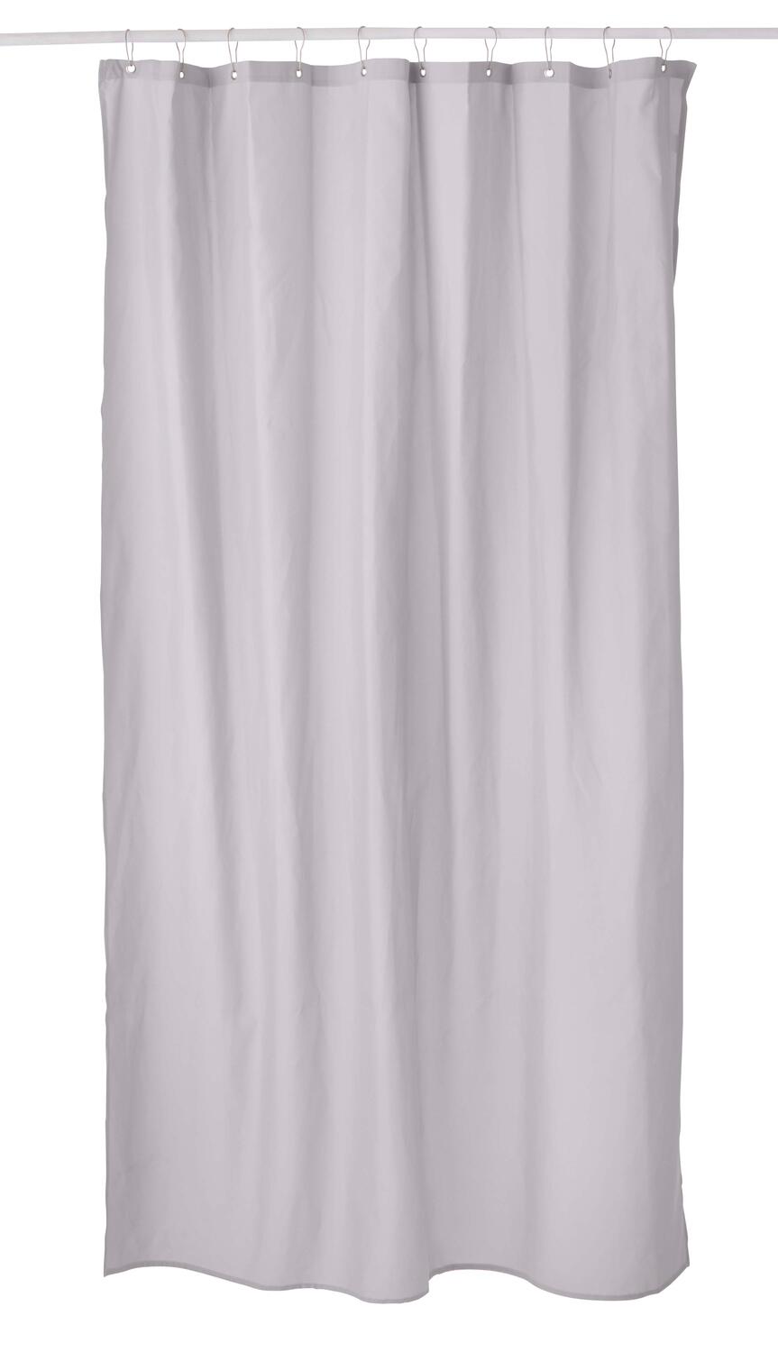 Flow badeforhæng, grå - 150x200 cm.