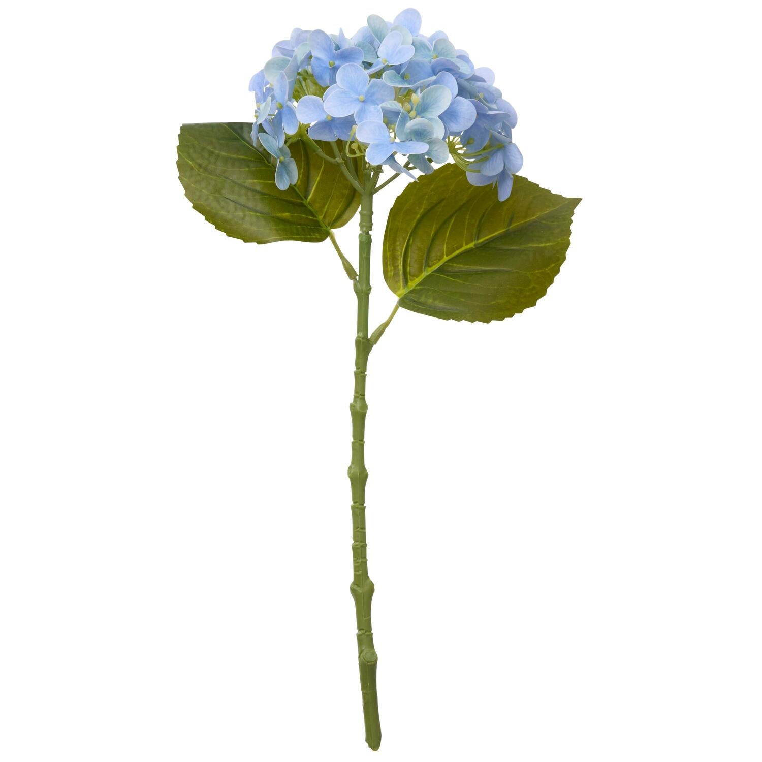 Kunstig hortensia, lyseblå