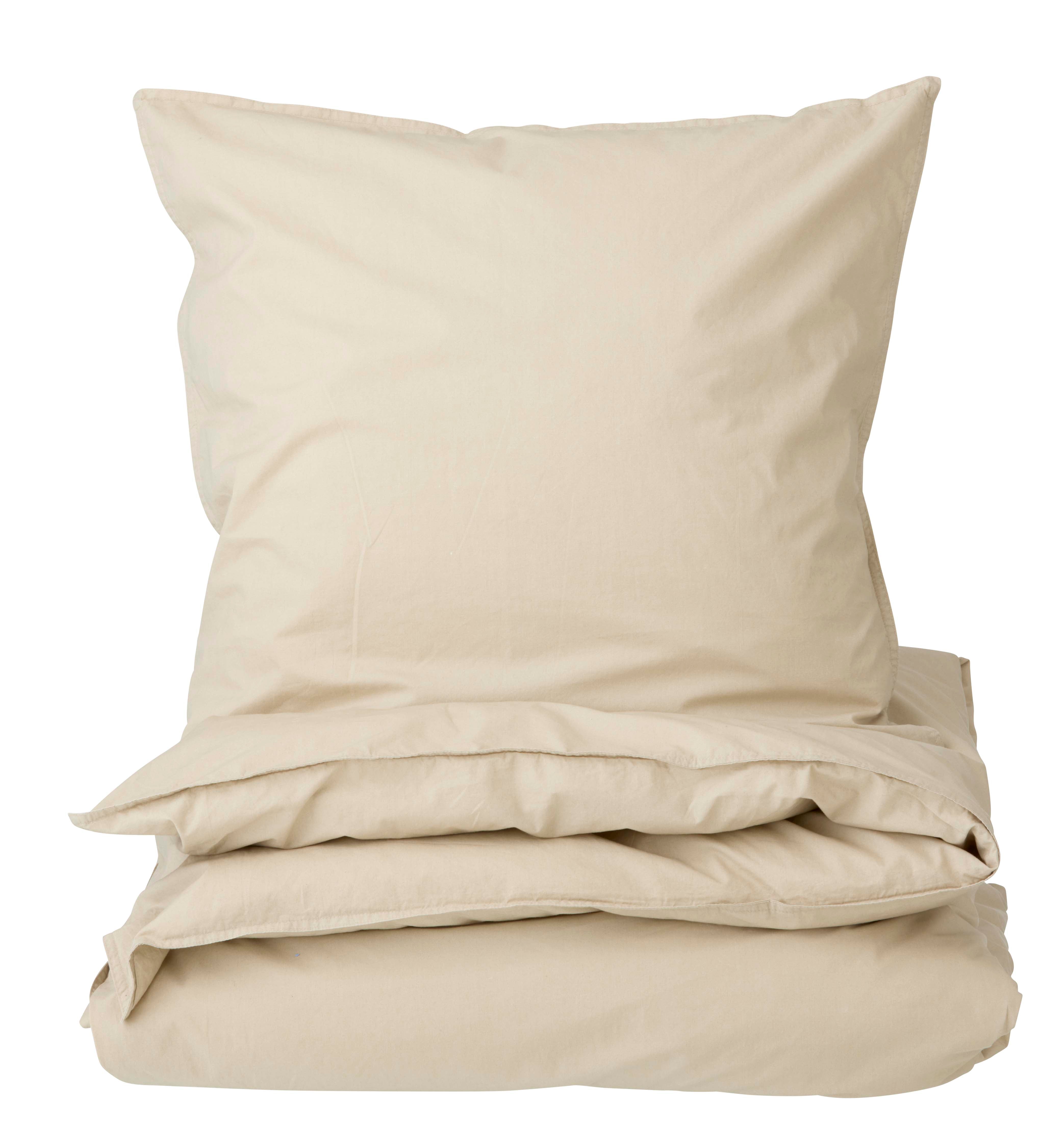 Curly Percale sengesæt - sand